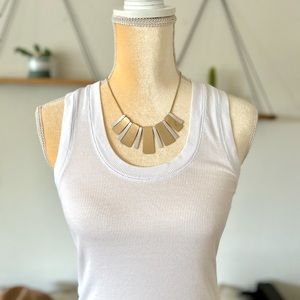 Mixed metal necklace